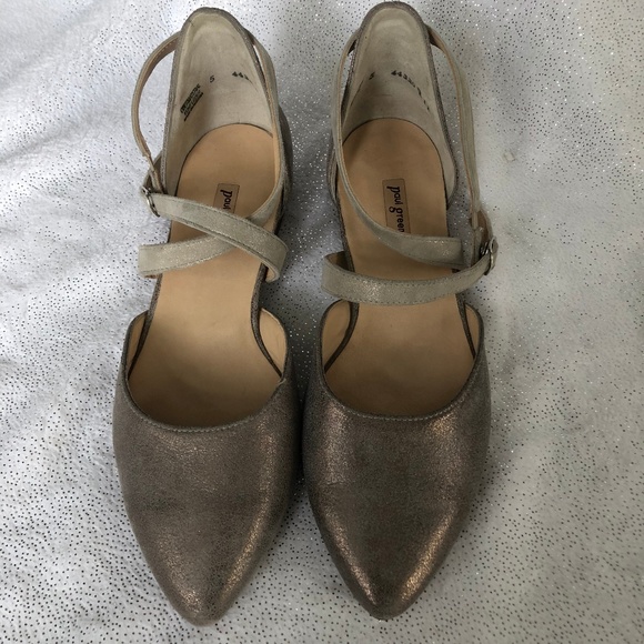 Paul Green Shoes - NWT Paul Green Margo Cross Strap Flat 7.5M